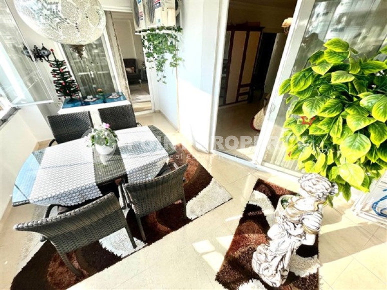 Прекрасные большие апартаменты 1+1 с роскошной обстановкой, Джикджилли, Аланья-id-2943-фото-9