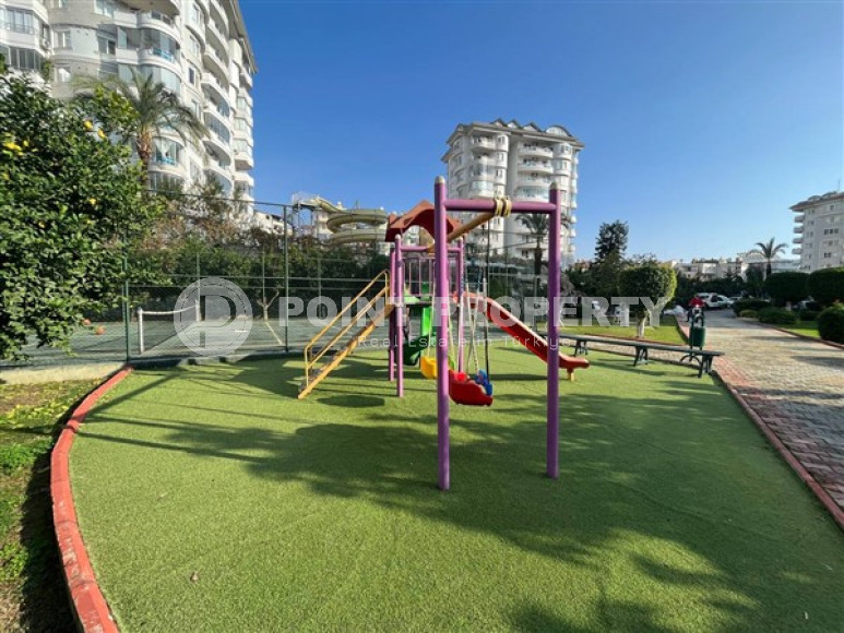 Прекрасные большие апартаменты 1+1 с роскошной обстановкой, Джикджилли, Аланья-id-2943-фото-12