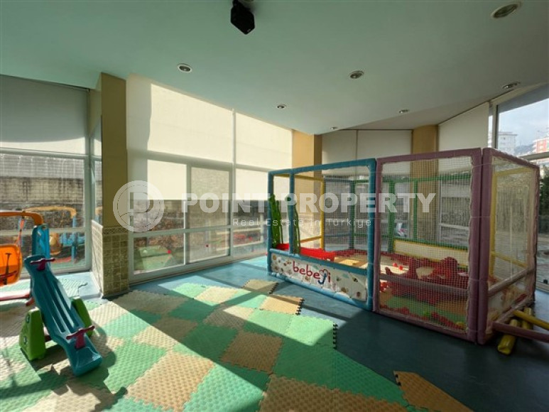 Прекрасные большие апартаменты 1+1 с роскошной обстановкой, Джикджилли, Аланья-id-2943-фото-18