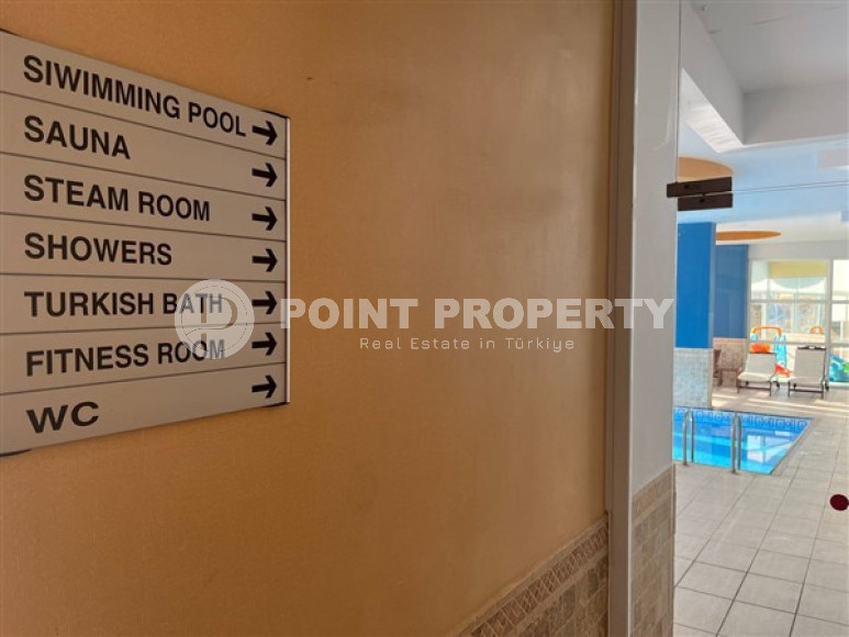 Прекрасные большие апартаменты 1+1 с роскошной обстановкой, Джикджилли, Аланья-id-2943-фото-20