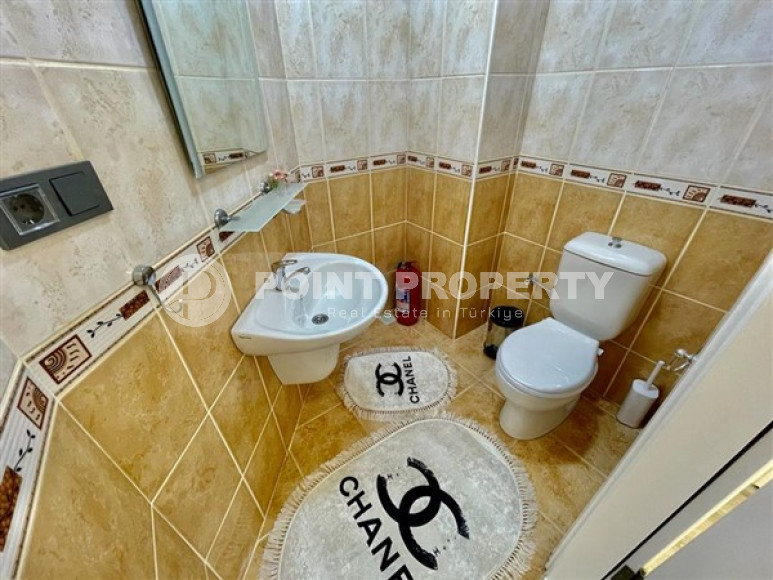 Элитный двухуровневый пентхаус 220 м² с дизайнерским ремонтом, Оба, Аланья-id-2947-фото-15