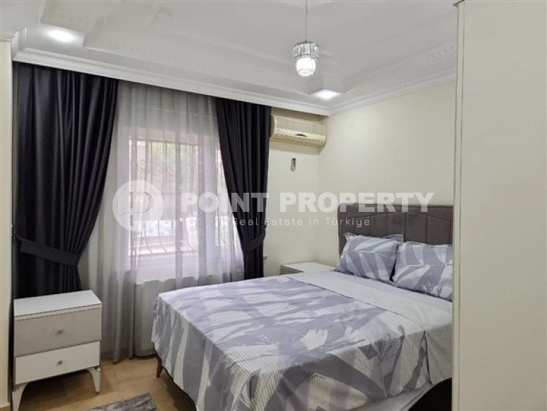 Светлая и удобная квартира на 1 этаже турецкого дома, в 100 метрах от пляжа Клеопатра, центр Аланьи-id-2942-фото-10