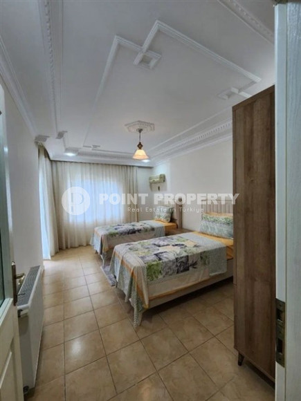 Светлая и удобная квартира на 1 этаже турецкого дома, в 100 метрах от пляжа Клеопатра, центр Аланьи-id-2942-фото-13