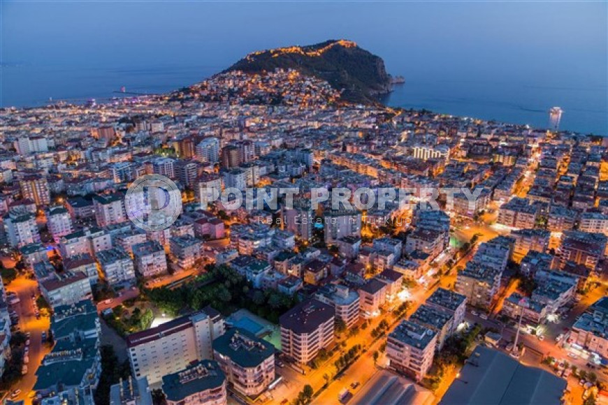 Современная двухкомнатная квартира 65 м2, центр Аланьи, в строящемся комплексе с роскошной отельной инфраструктурой-id-2944-фото-5