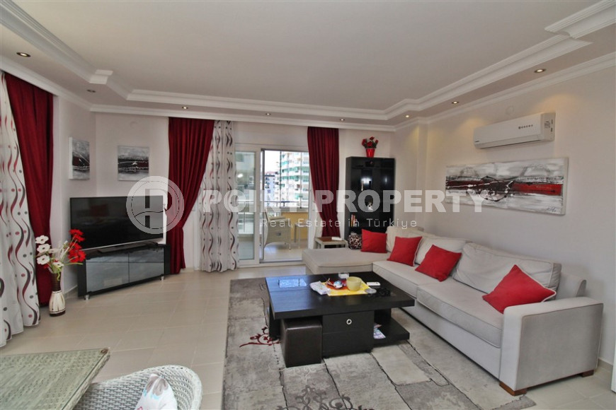 Уютная трехкомнатная квартира, 130м², в комплексе с инфраструктурой, недалеко от моря в Махмутларе, Алания-id-1261-фото-4