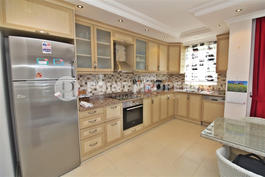 Уютная трехкомнатная квартира, 130м², в комплексе с инфраструктурой, недалеко от моря в Махмутларе, Алания-id-1261-фото-6