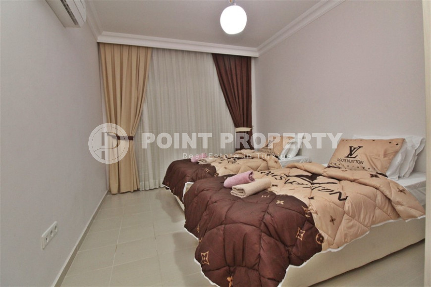 Уютная трехкомнатная квартира, 130м², в комплексе с инфраструктурой, недалеко от моря в Махмутларе, Алания-id-1261-фото-7