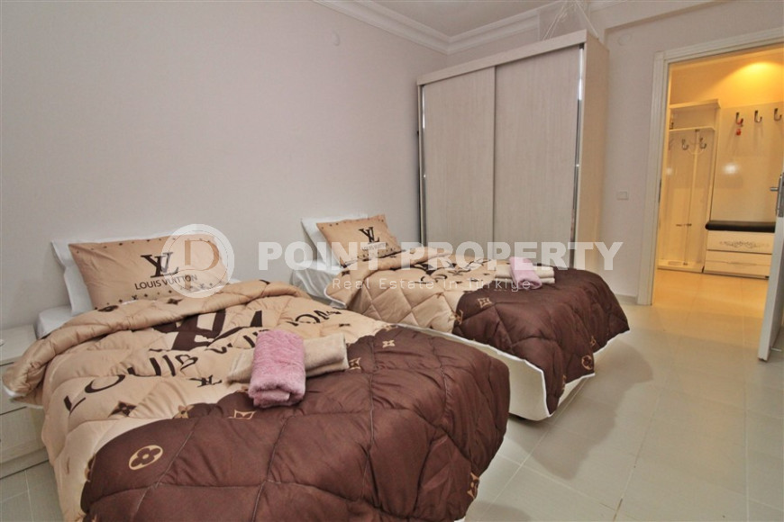 Уютная трехкомнатная квартира, 130м², в комплексе с инфраструктурой, недалеко от моря в Махмутларе, Алания-id-1261-фото-8