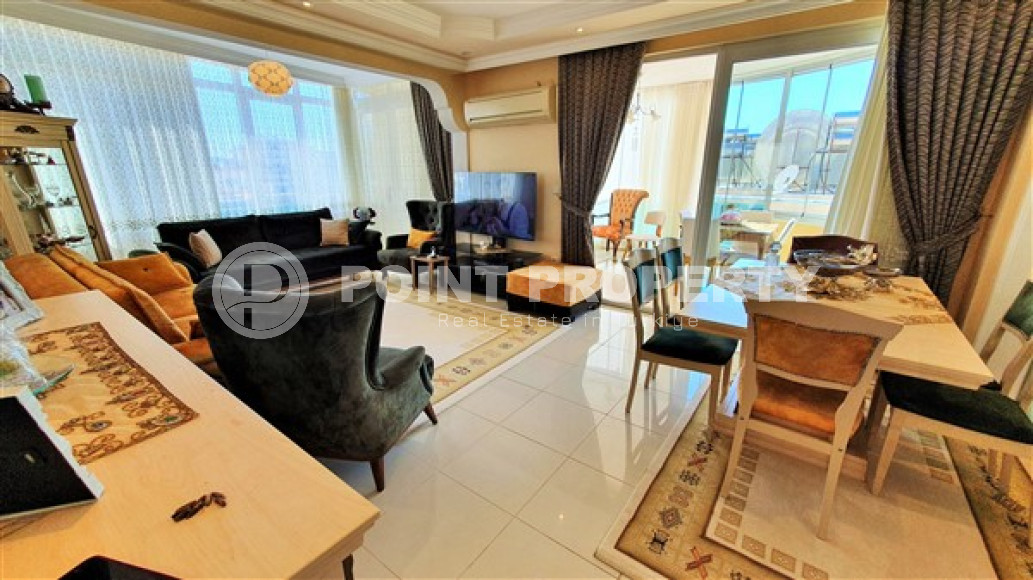 Двухуровневый пентхаус класса люкс, 220 м², с видом на море и горы, Махмутлар, Аланья-id-2957-фото-3