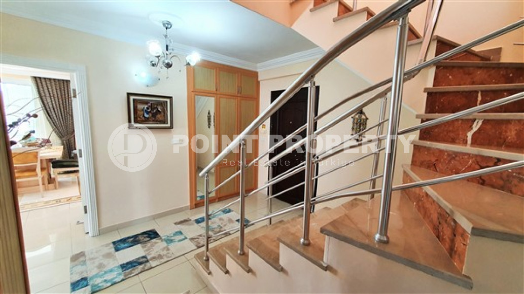 Двухуровневый пентхаус класса люкс, 220 м², с видом на море и горы, Махмутлар, Аланья-id-2957-фото-15