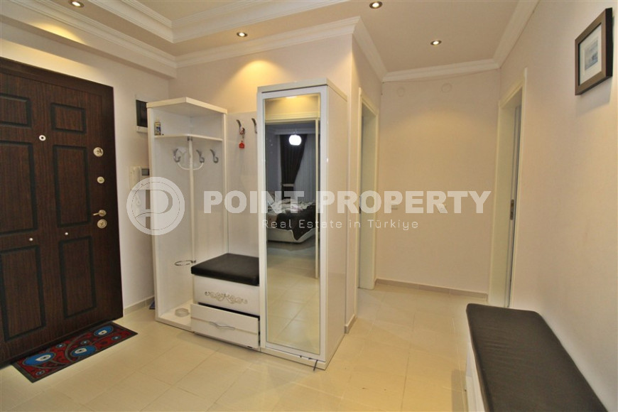 Уютная трехкомнатная квартира, 130м², в комплексе с инфраструктурой, недалеко от моря в Махмутларе, Алания-id-1261-фото-11