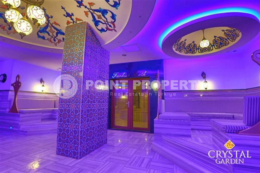 Luxurious three-room apartment 120 m2 in the Cikcilli area, with two balconies and furniture-id-2958-photo-22