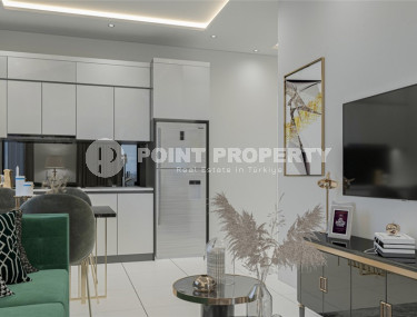 New 1+1 apartment, in a newly built complex in 2022 in the Avsallar area-id-2959-photo-3