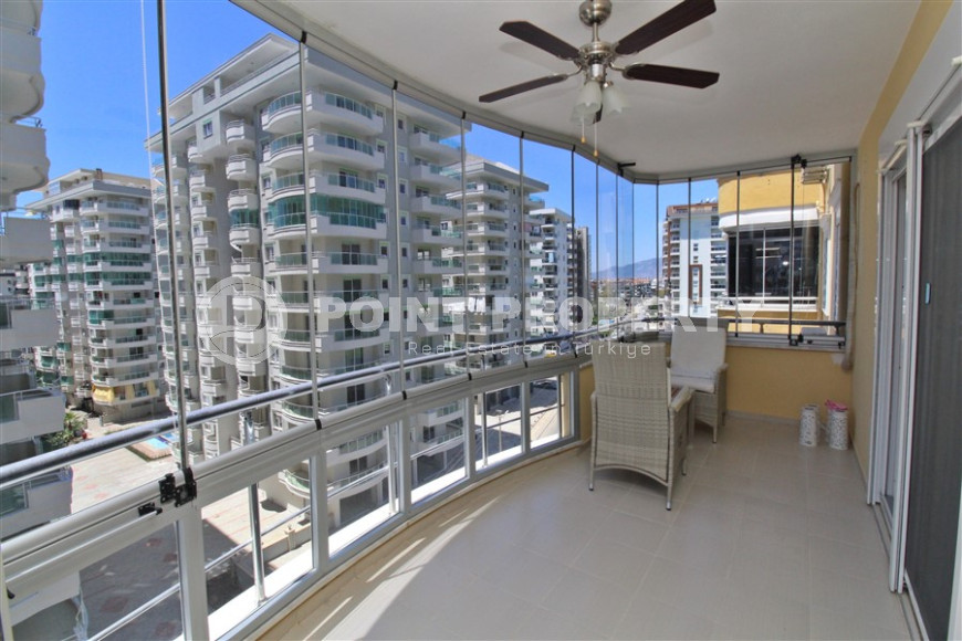 Уютная трехкомнатная квартира, 130м², в комплексе с инфраструктурой, недалеко от моря в Махмутларе, Алания-id-1261-фото-16