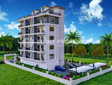 Недорогие апартаменты на 3 этаже строящегося комплекса, район верхняя Оба, Аланья-id-2961-фото-3