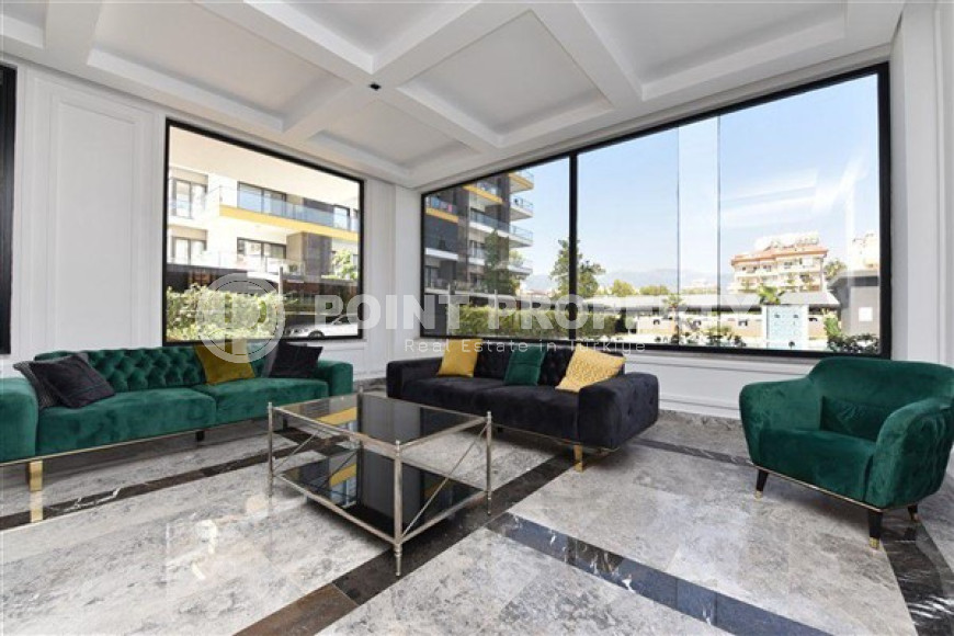 Недорогие апартаменты на 3 этаже строящегося комплекса, район верхняя Оба, Аланья-id-2961-фото-32