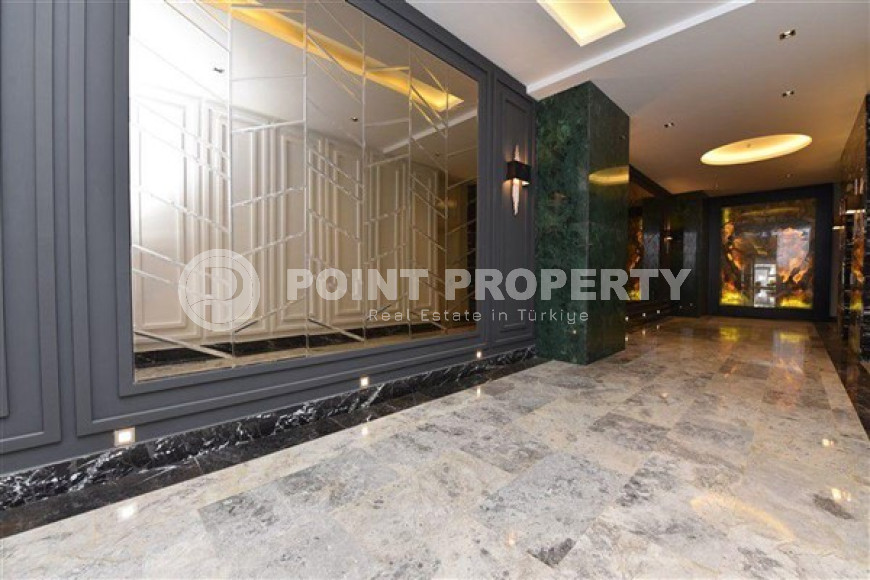 Недорогие апартаменты на 3 этаже строящегося комплекса, район верхняя Оба, Аланья-id-2961-фото-36