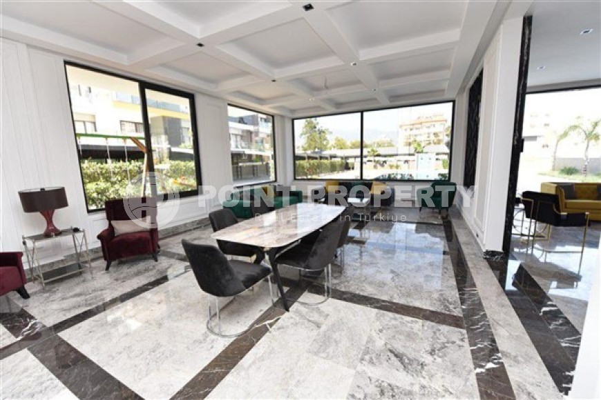 Недорогие апартаменты на 3 этаже строящегося комплекса, район верхняя Оба, Аланья-id-2961-фото-37