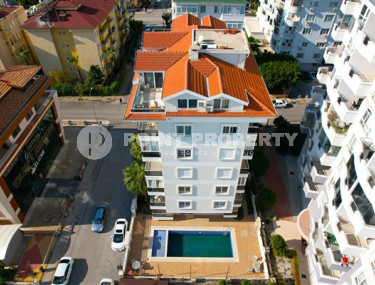 Комфортные двухкомнатные апартаменты 1+1 в 500 метрах от моря, район Оба, Аланья-id-2962-фото-2