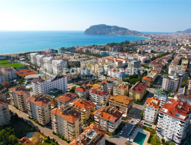 Комфортные двухкомнатные апартаменты 1+1 в 500 метрах от моря, район Оба, Аланья-id-2962-фото-3