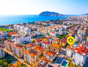 Комфортные двухкомнатные апартаменты 1+1 в 500 метрах от моря, район Оба, Аланья-id-2962-фото-4