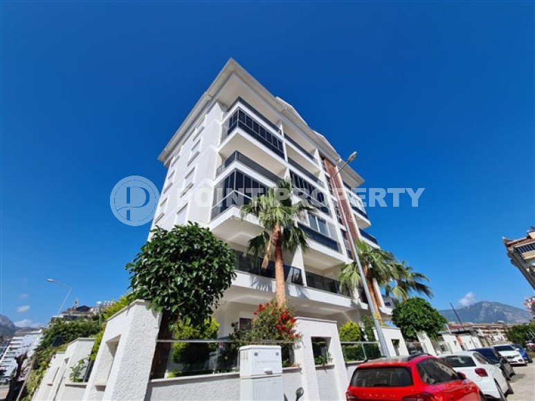 Комфортные двухкомнатные апартаменты 1+1 в 500 метрах от моря, район Оба, Аланья-id-2962-фото-5