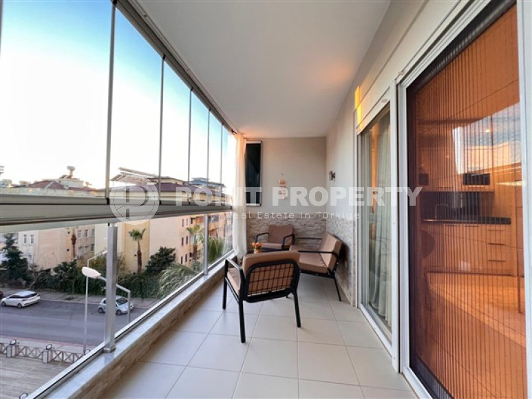 Комфортные двухкомнатные апартаменты 1+1 в 500 метрах от моря, район Оба, Аланья-id-2962-фото-21