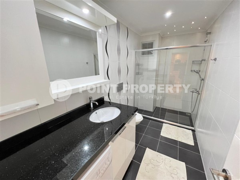 Комфортные двухкомнатные апартаменты 1+1 в 500 метрах от моря, район Оба, Аланья-id-2962-фото-23