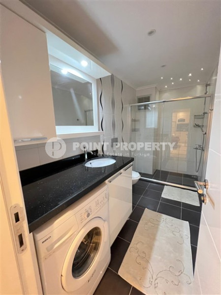 Комфортные двухкомнатные апартаменты 1+1 в 500 метрах от моря, район Оба, Аланья-id-2962-фото-24