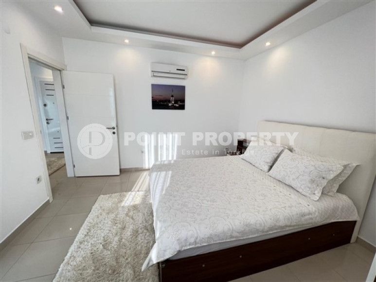 Комфортные двухкомнатные апартаменты 1+1 в 500 метрах от моря, район Оба, Аланья-id-2962-фото-26