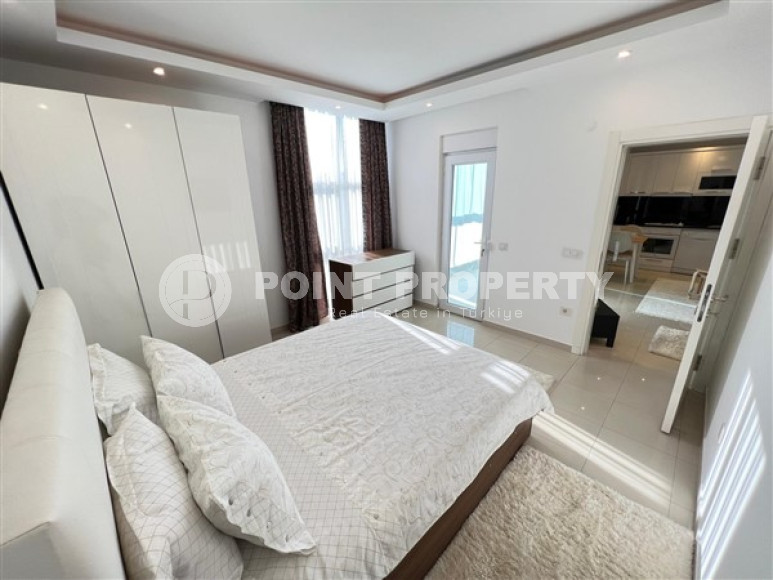 Комфортные двухкомнатные апартаменты 1+1 в 500 метрах от моря, район Оба, Аланья-id-2962-фото-27