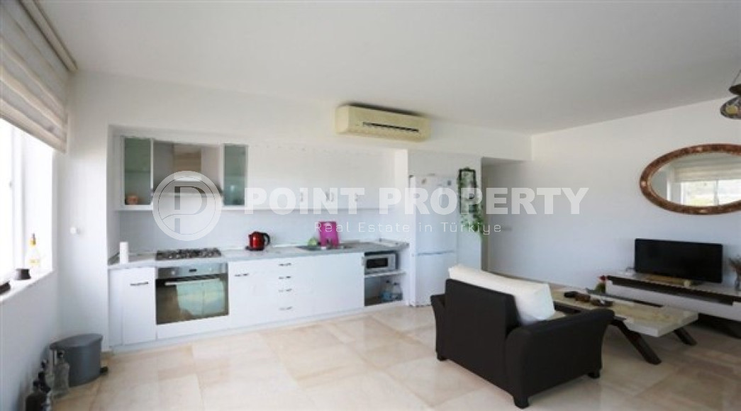 Уютные трёхкомнатные апартаменты 110 м2 с видом на море и горы, Конаклы, Аланья-id-2964-фото-3