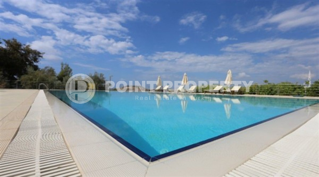 Уютные трёхкомнатные апартаменты 110 м2 с видом на море и горы, Конаклы, Аланья-id-2964-фото-11