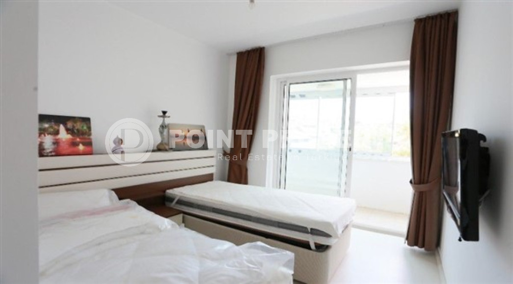 Уютные трёхкомнатные апартаменты 110 м2 с видом на море и горы, Конаклы, Аланья-id-2964-фото-20