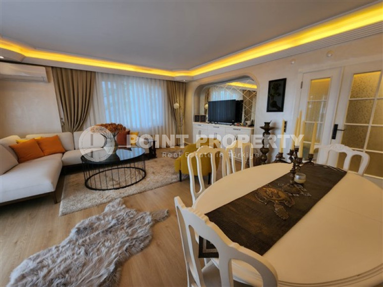 Вместительная квартира 135 м2 всего в 400 метрах от моря, район Махмутлар, Аланья-id-2966-фото-3