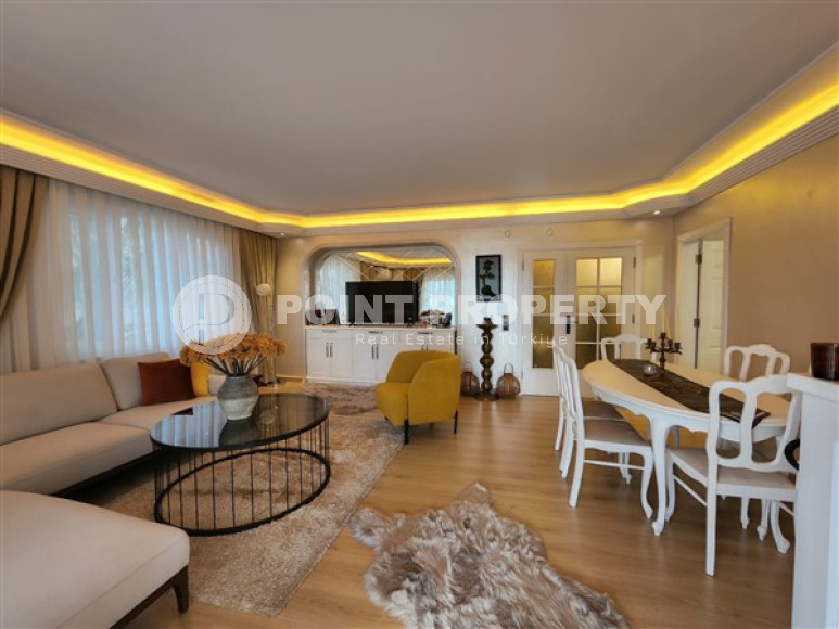 Вместительная квартира 135 м2 всего в 400 метрах от моря, район Махмутлар, Аланья-id-2966-фото-7