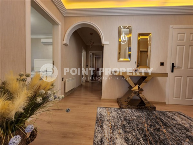 Вместительная квартира 135 м2 всего в 400 метрах от моря, район Махмутлар, Аланья-id-2966-фото-8