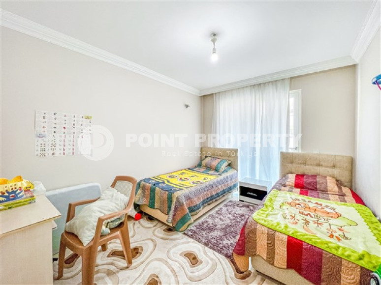 Comfortable apartment 500 meters from the sea with an area of 115 m2 in the Mahmutlar area, Alanya-id-2967-photo-16