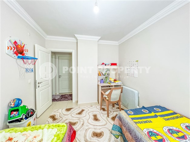 Comfortable apartment 500 meters from the sea with an area of 115 m2 in the Mahmutlar area, Alanya-id-2967-photo-17