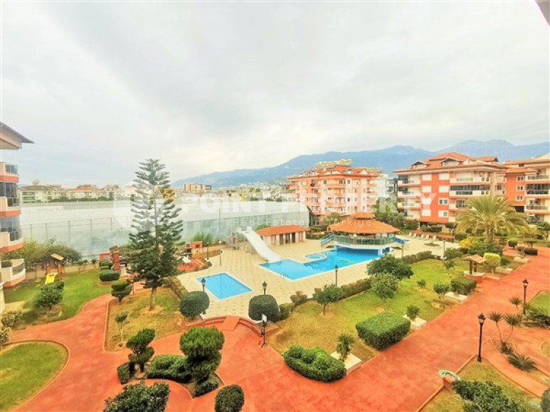 Элегантная квартира 2+1 с панорамным видом на город и горы, в живописном комплексе, Оба, Аланья-id-2968-фото-2