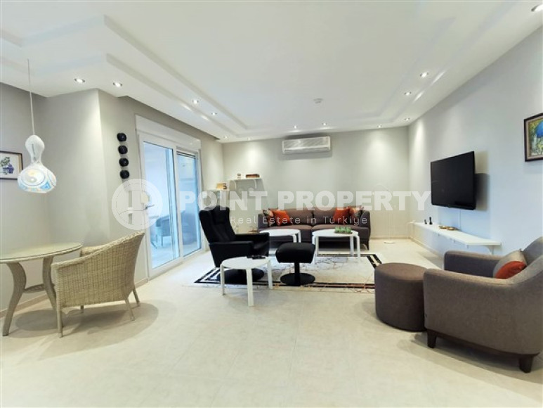 Элегантная квартира 2+1 с панорамным видом на город и горы, в живописном комплексе, Оба, Аланья-id-2968-фото-6