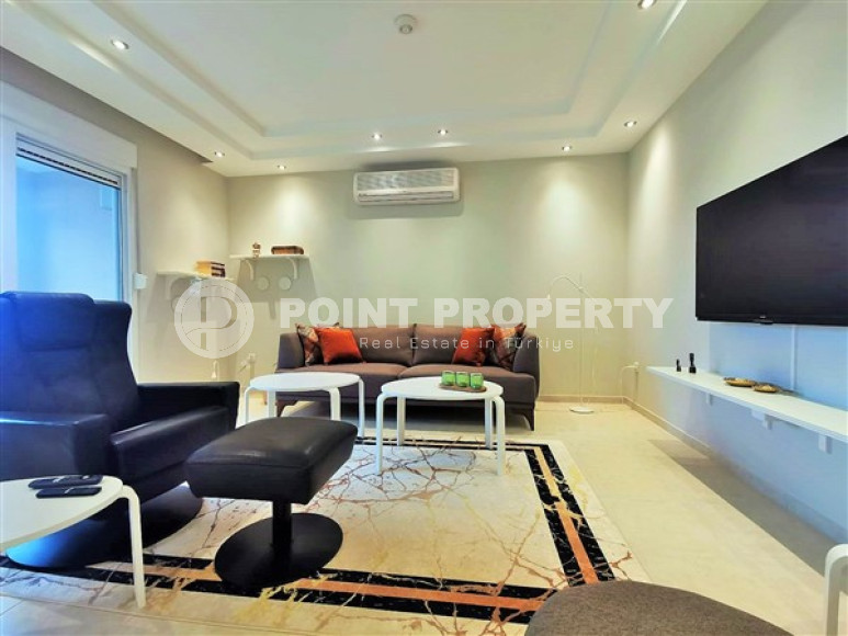 Элегантная квартира 2+1 с панорамным видом на город и горы, в живописном комплексе, Оба, Аланья-id-2968-фото-19