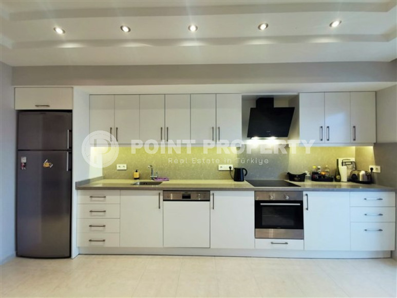 Элегантная квартира 2+1 с панорамным видом на город и горы, в живописном комплексе, Оба, Аланья-id-2968-фото-25