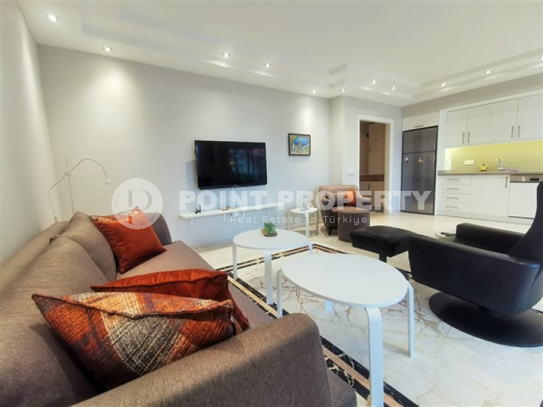 Элегантная квартира 2+1 с панорамным видом на город и горы, в живописном комплексе, Оба, Аланья-id-2968-фото-26