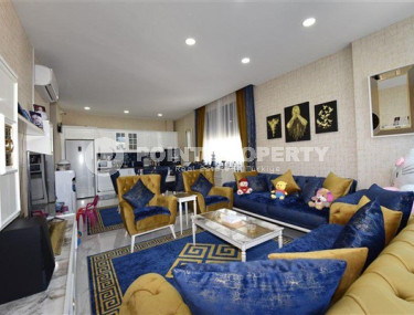 Фешенебельная квартира 2+1 в новом комплексе на первой береговой линии, Оба, Аланья-id-2969-фото-2