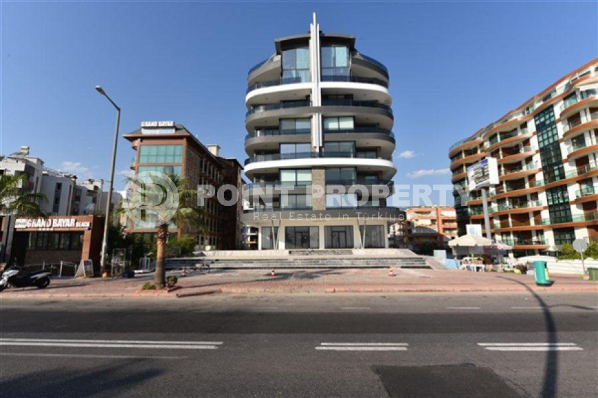 Фешенебельная квартира 2+1 в новом комплексе на первой береговой линии, Оба, Аланья-id-2969-фото-15