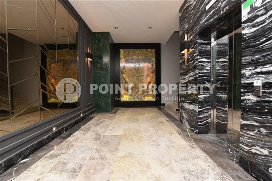 Фешенебельная квартира 2+1 в новом комплексе на первой береговой линии, Оба, Аланья-id-2969-фото-26