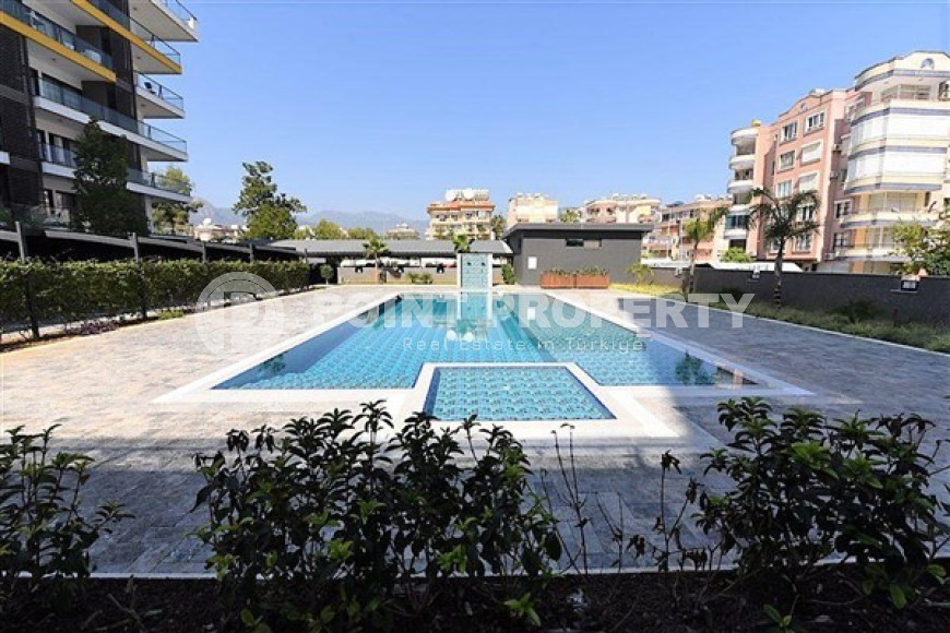 Фешенебельная квартира 2+1 в новом комплексе на первой береговой линии, Оба, Аланья-id-2969-фото-27