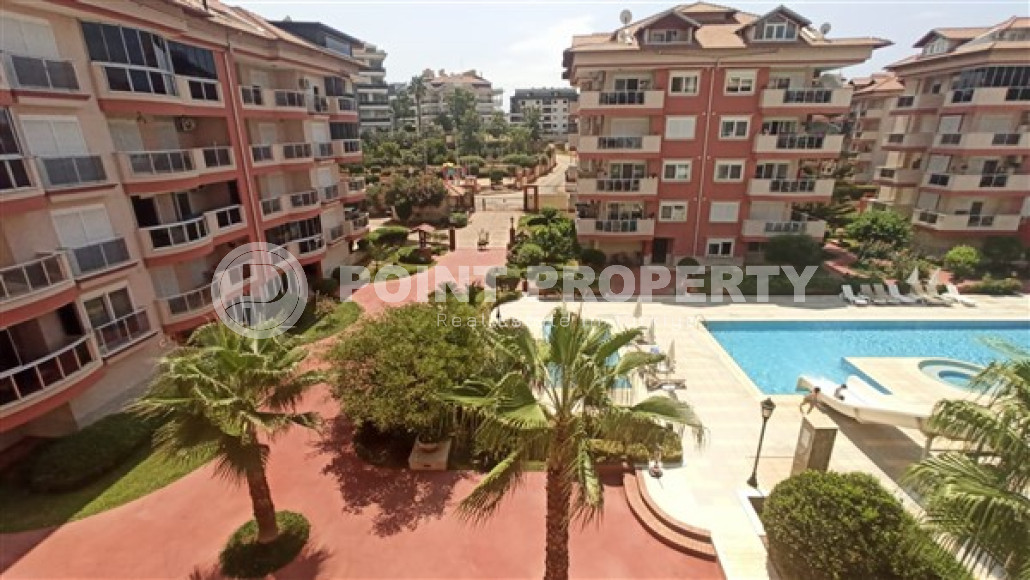 Респектабельная трёхкомнатная квартира 110 м² в закрытом комплексе, Оба, Аланья-id-2970-фото-2