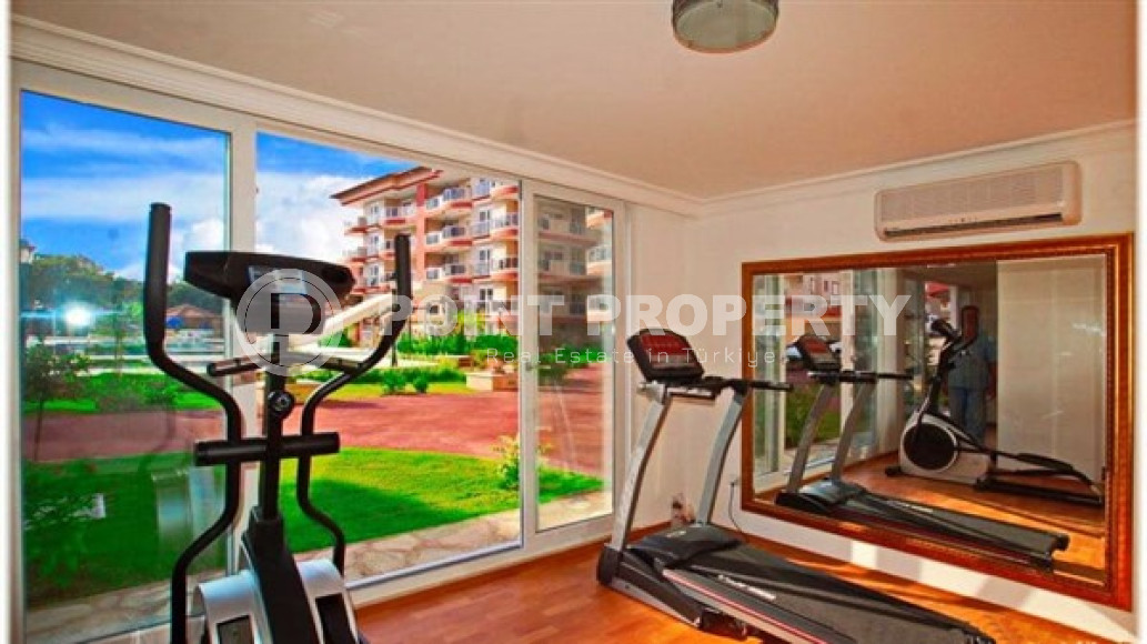 Респектабельная трёхкомнатная квартира 110 м² в закрытом комплексе, Оба, Аланья-id-2970-фото-4